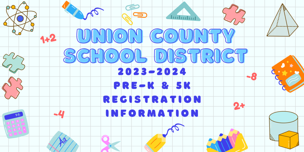 March 7, 2023 there will be a registration event for 4K and 5K students for the 2023-2024 school year.