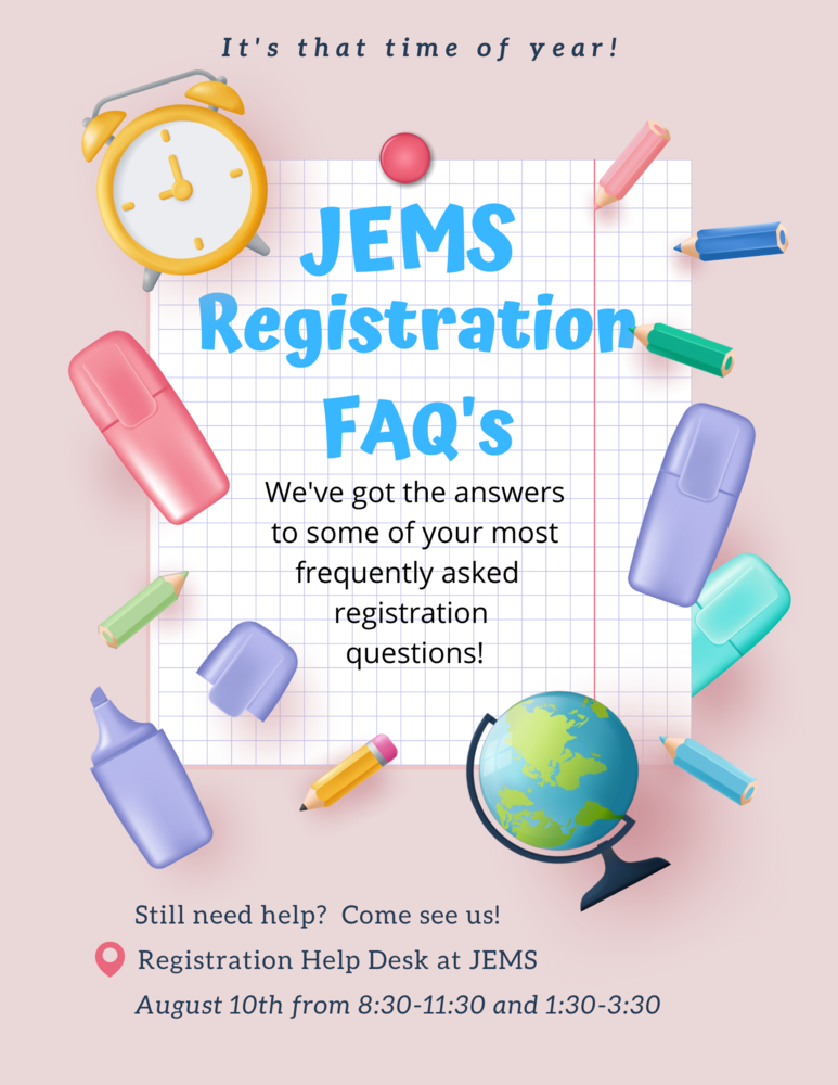 registration frequently asked questions
