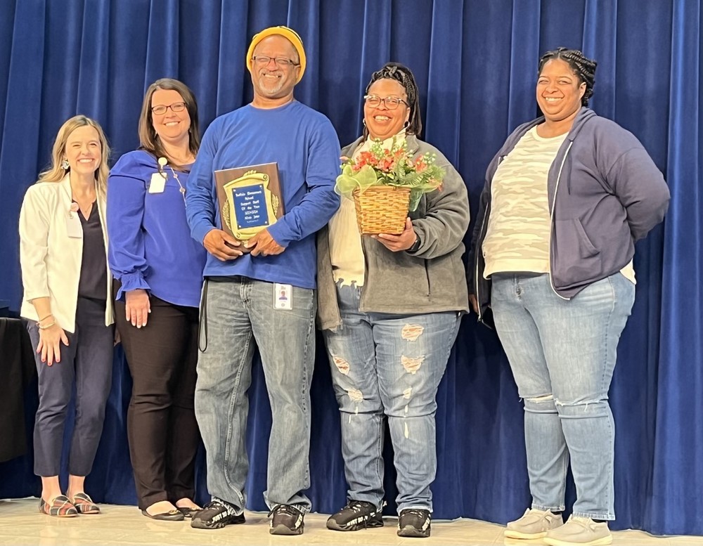 Mr. Alvin Jeter Support Staff of the Year
